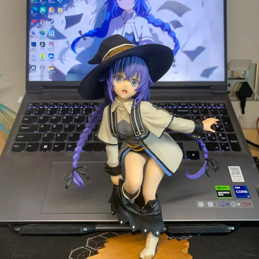 21cm Magician Roxy Migurdia Action Figure Mushoku Tensei：Jobless Reincarnation Anime Figure PVC Adult Collection Model Doll Toys