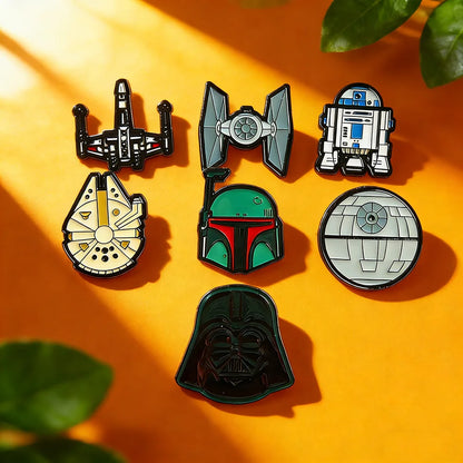 Star Wars Character Brooch Set