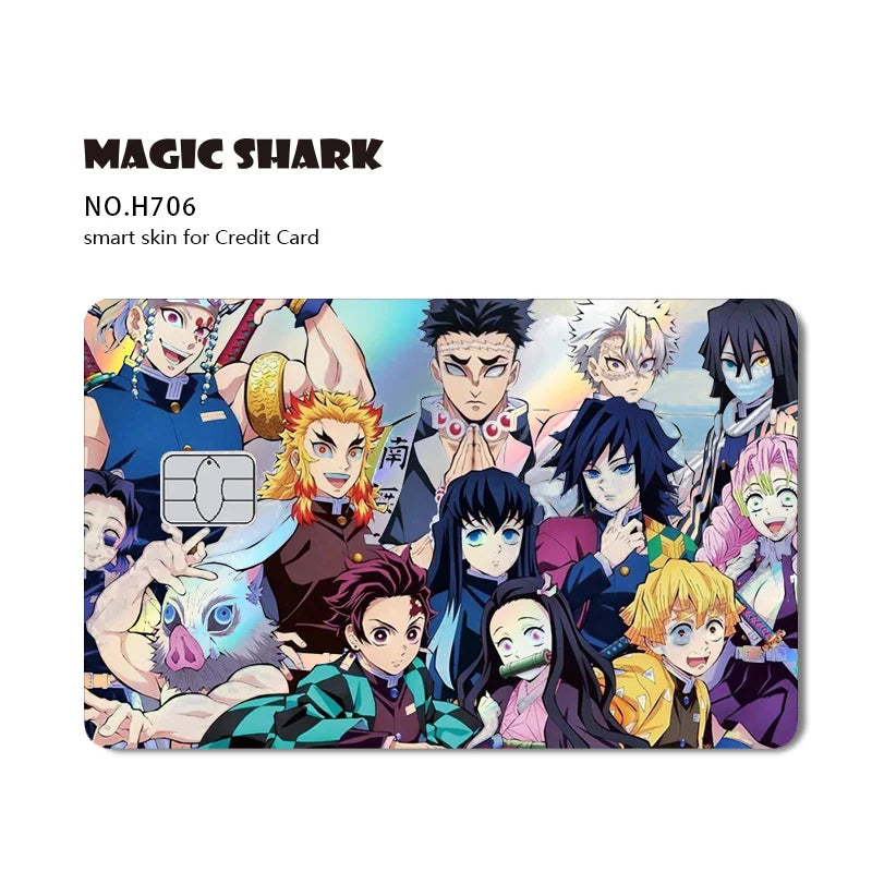 Demon Slayer Shinny Holographic Card Skin