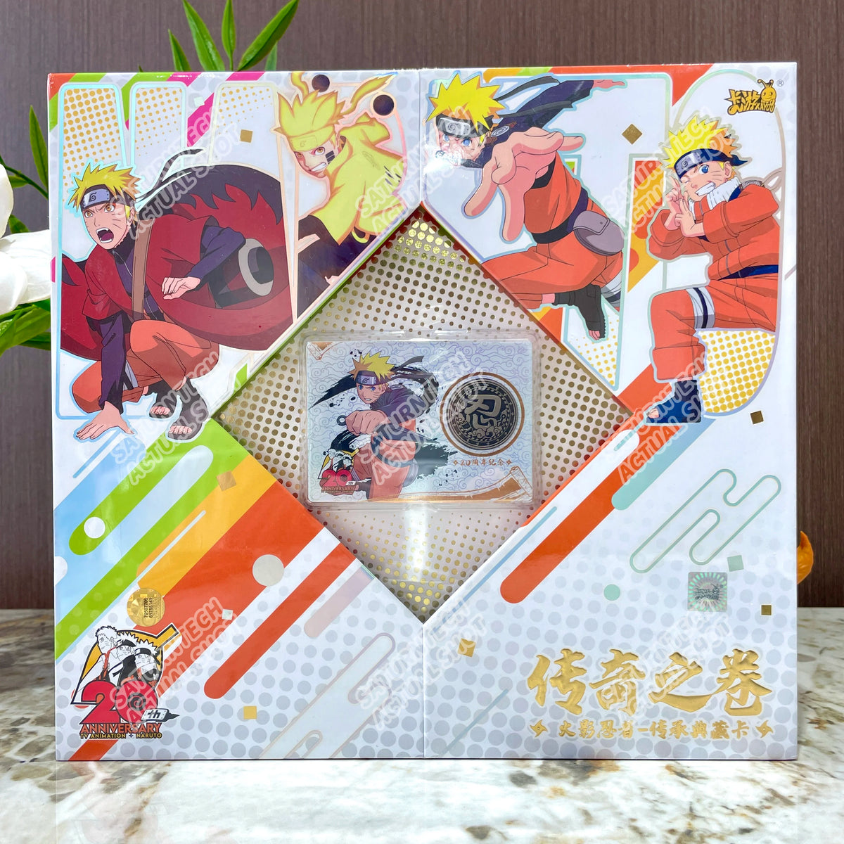 KAYOU Anime Original Naruto Card The Last Gift Box Heaven Earth Rare Sasuke Gaara SE BP SP Collection Cards Children Toy Gifts