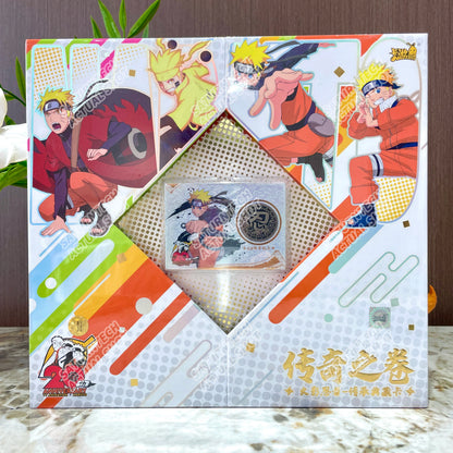 KAYOU Anime Original Naruto Card The Last Gift Box Heaven Earth Rare Sasuke Gaara SE BP SP Collection Cards Children Toy Gifts
