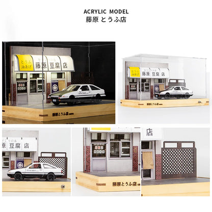 Initial D AE86 Garage Display Case