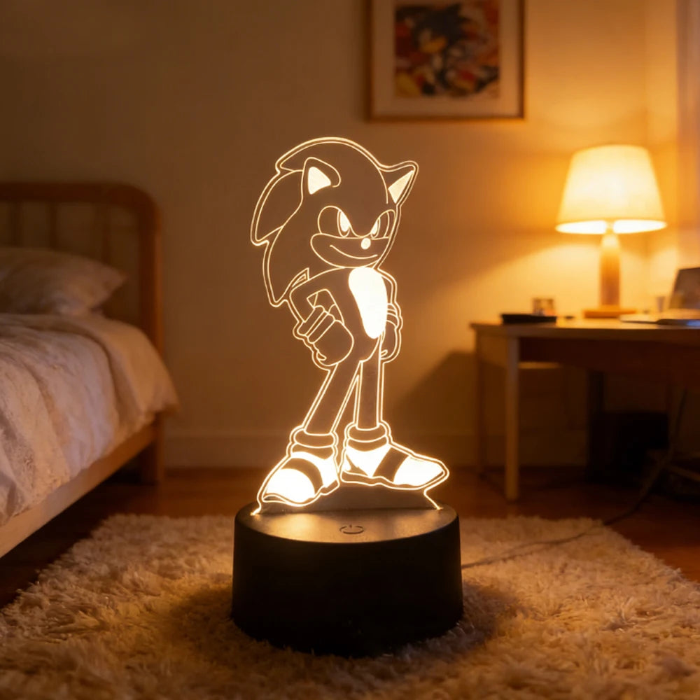 Sonic The Hedgehog LED Lamp