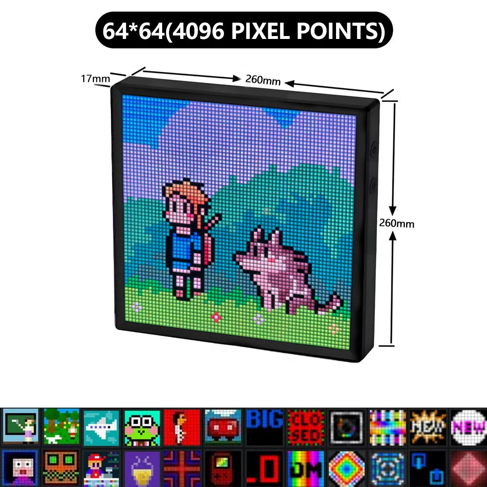 Anime Pixel LED Display