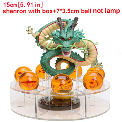 Dragon Ball Shenlong Lamp Action Figure Shenron DBZ Led Night Light Shenlong 7 Star Crystal Balls Anime Figurine Collection Gift