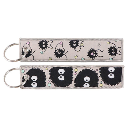 Anime Movie White Dragon Keychain