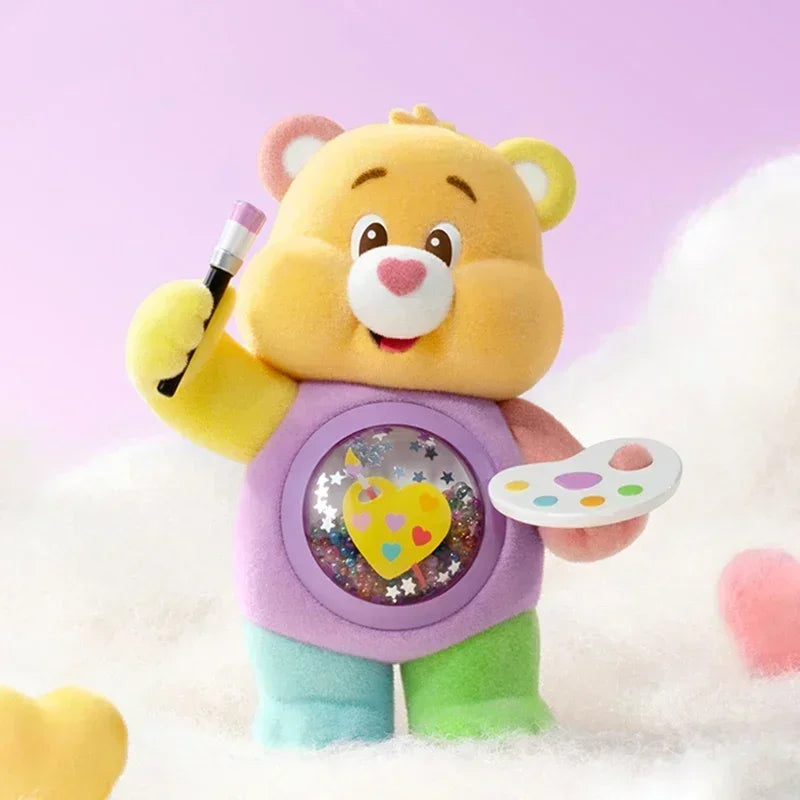 POP MART Care Bears Colorful Hugs Series Blind Box Toys Ornament Kawaii Anime Action Figure Doll Caixa Caja Surprise Mystery Box