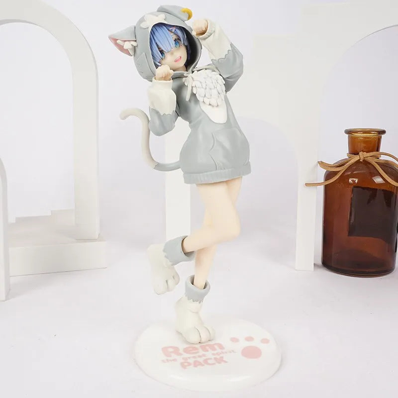 Re:Zero Emilia Cat Figure