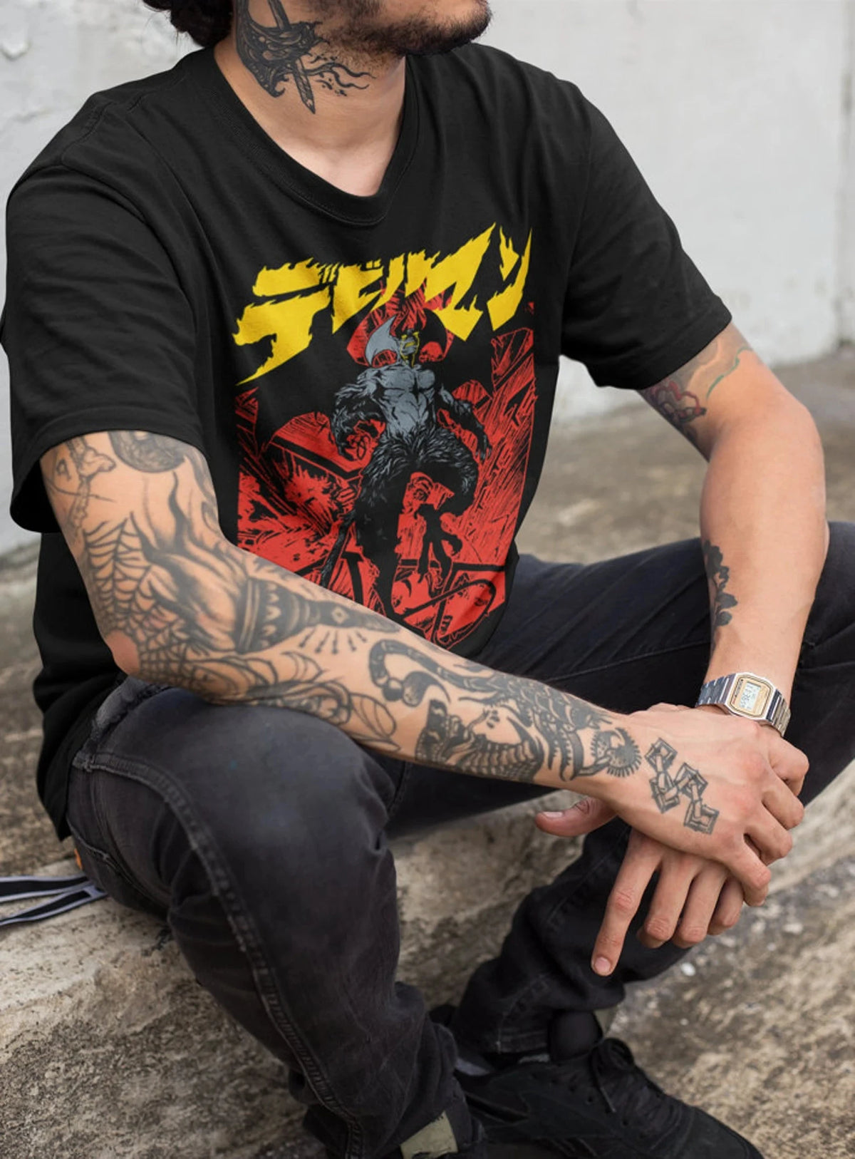 Devilman Crybaby Akira Fudo T-Shirt