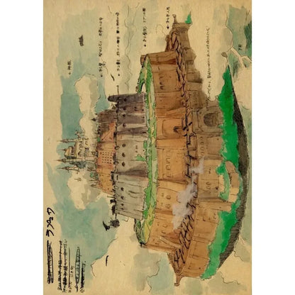 Studio Ghibli Miyazaki Canvas Art