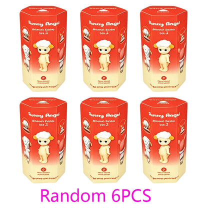 New Cute Angel Animal Blind Box Marine Animal Series Anime Figures Cute Animal Ver.1 Ver.2 Ver.3 Ver.4 Ornaments Dolls Gift