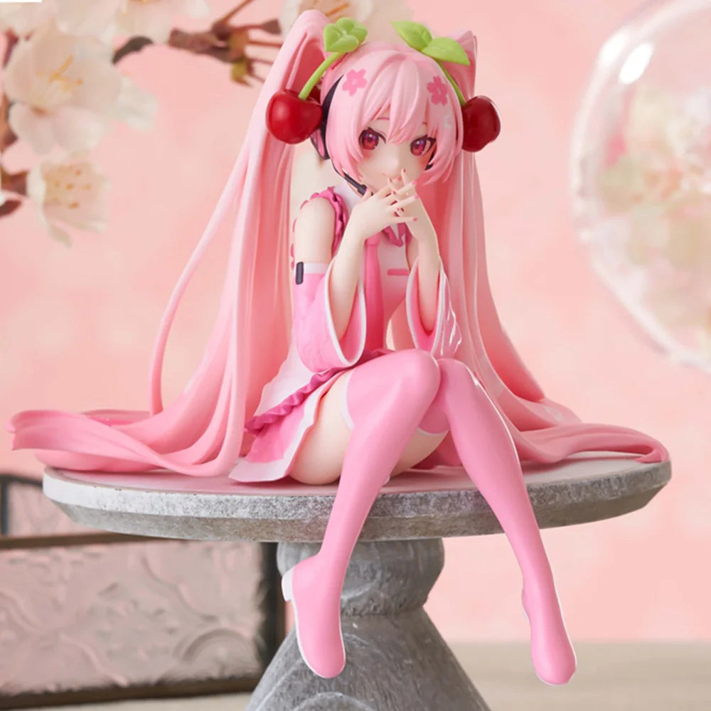 Hatsune Miku Pink Dress PVC Statue