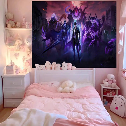 Solo Leveling Tapestry Wall Hanging