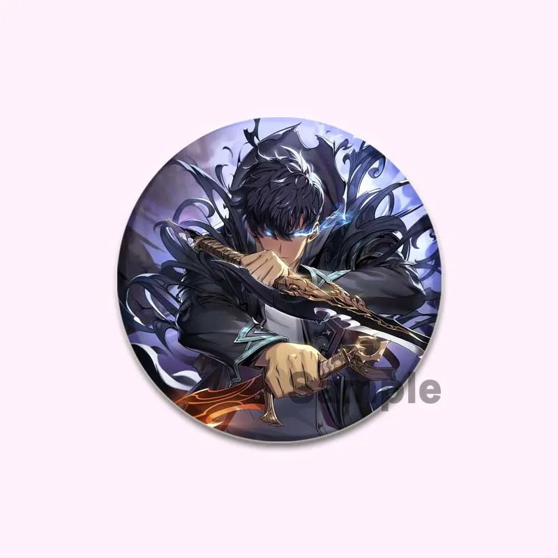 Solo Leveling Cheng Xiaoyu Button Pin