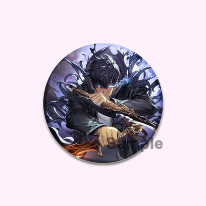 Solo Leveling Cheng Xiaoyu Button Pin