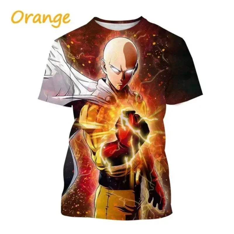 One Punch Man Saitama Oversized Tee