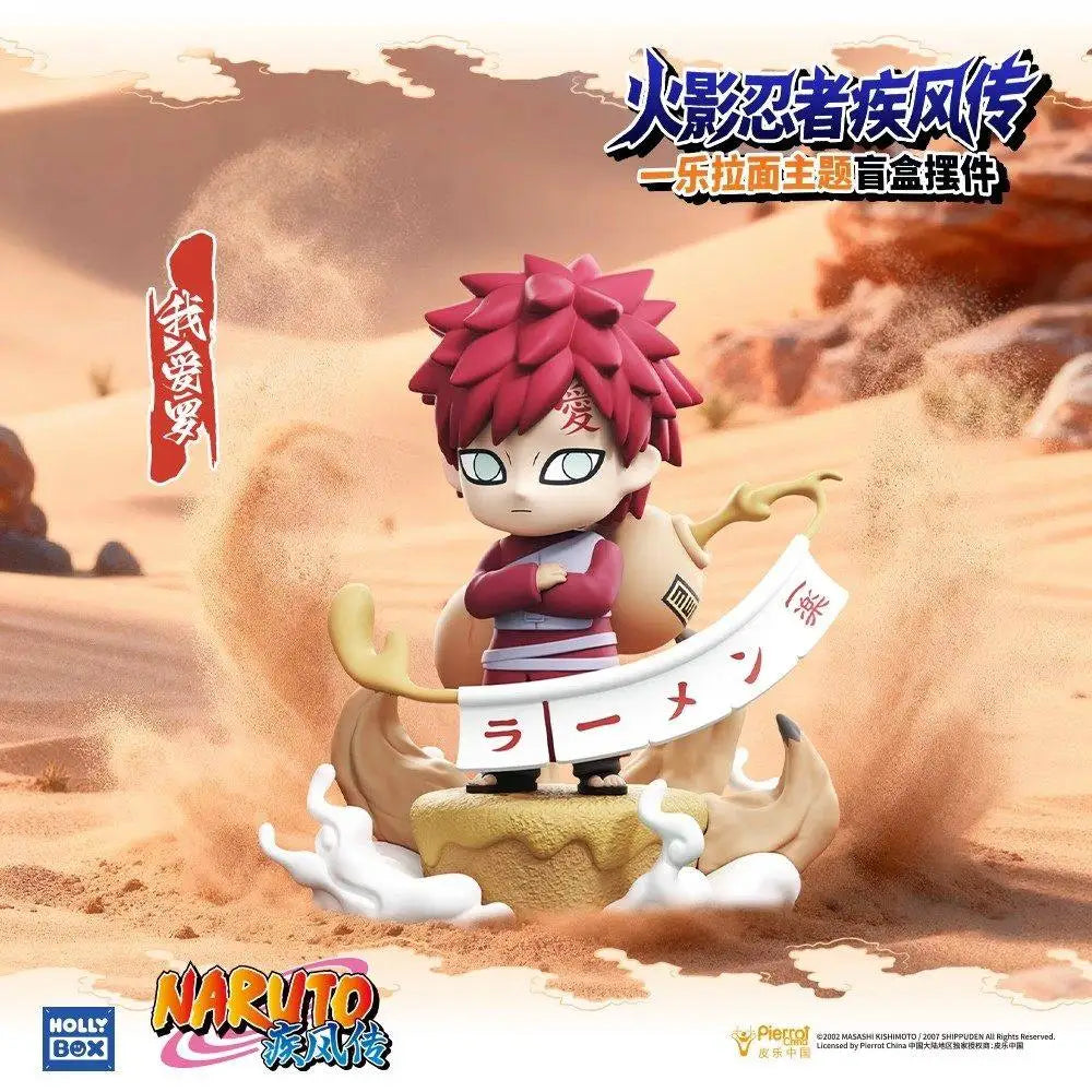 New In Stock Genuine Hollybox Naruto Shippuden Blind Box Ichiraku Ramen Series Naruto Sasuke Model Toys Holiday Present