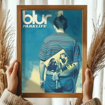 B-Blur Band Poster