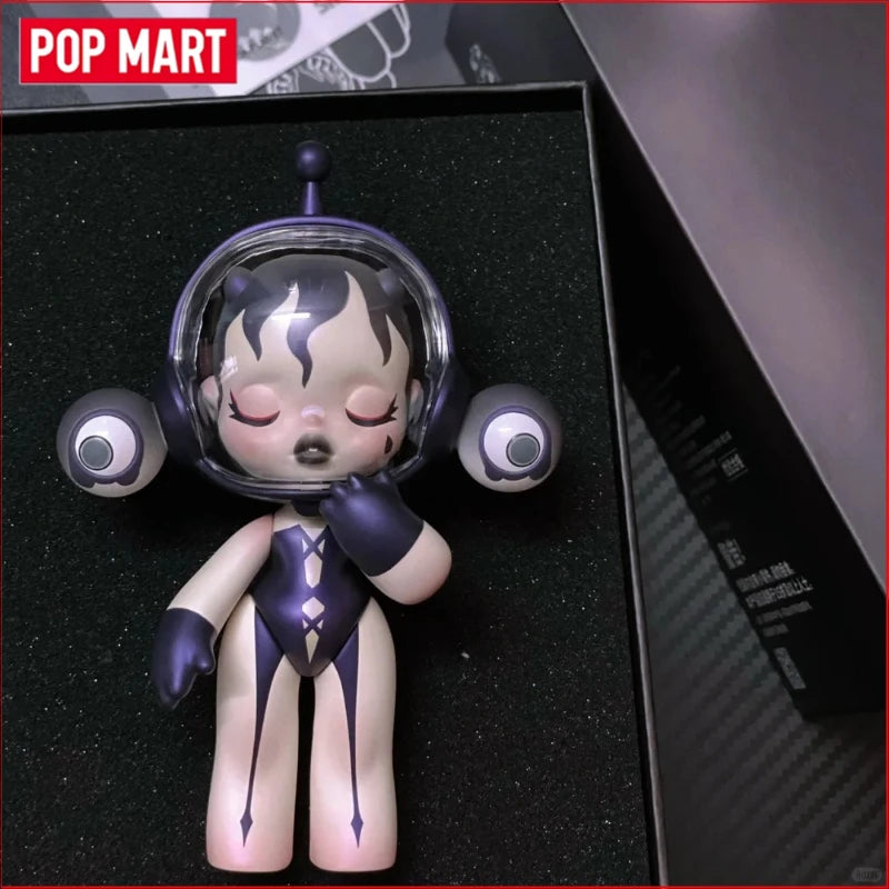 Pop Mart Skullpanda Bjd Nana Figures Baby Series Flower Blooming Figure Pink Green SP Art Toy Limited Dolls Surprise Toy Gift
