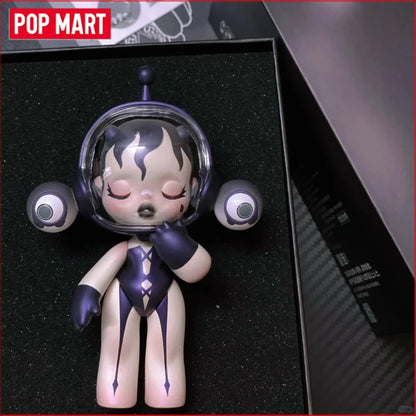 Pop Mart Skullpanda Bjd Nana Figures Baby Series Flower Blooming Figure Pink Green SP Art Toy Limited Dolls Surprise Toy Gift