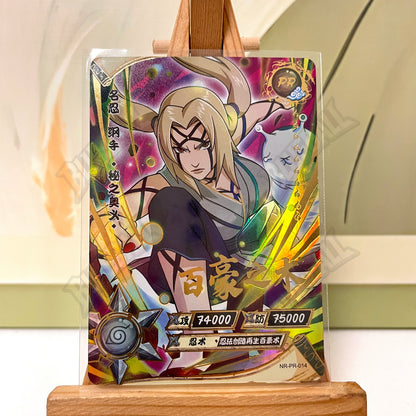 Kayou Naruto PR Full Set No 1-38 Uchiha Sasuke Uzumaki Naruto Sakura Haruno Kakashi Rare Anime Collectible Trading Cards Toy Gif