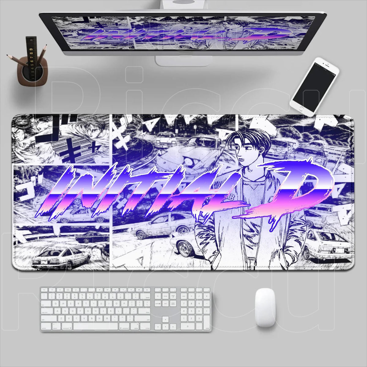 Initial D Keyboard Deskmat
