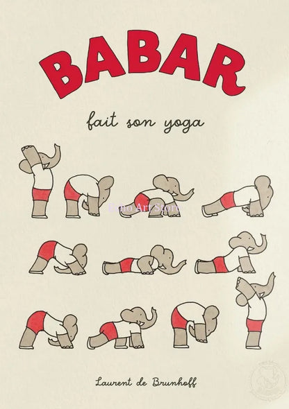 Babar Family Car Canvas Poster