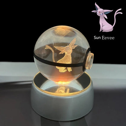 Pokemon Pikachu LED Crystal Ball