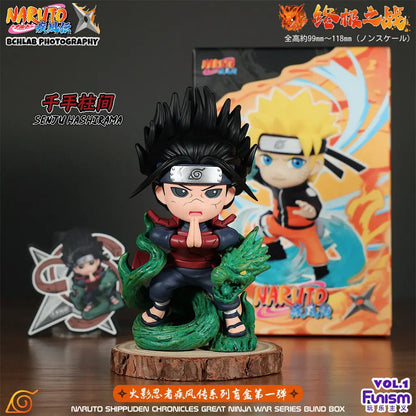 In Stock Genuine FUNISM Naruto Shippuden The Ultimate Battle Series Blind Box Naruto Sasuke Trendy Toy Figurine Gift