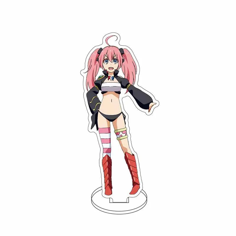 Anime Rimuru Tempest Shuna Shion Acrylic Stand Figure Doll