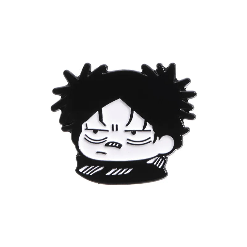Anime Enamel Character Brooch