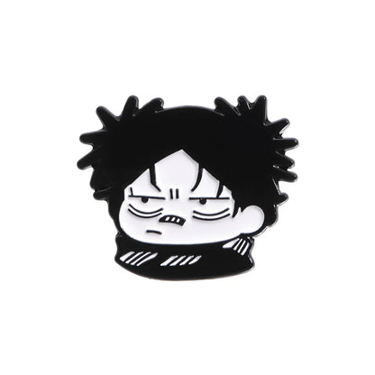 Anime Enamel Character Brooch