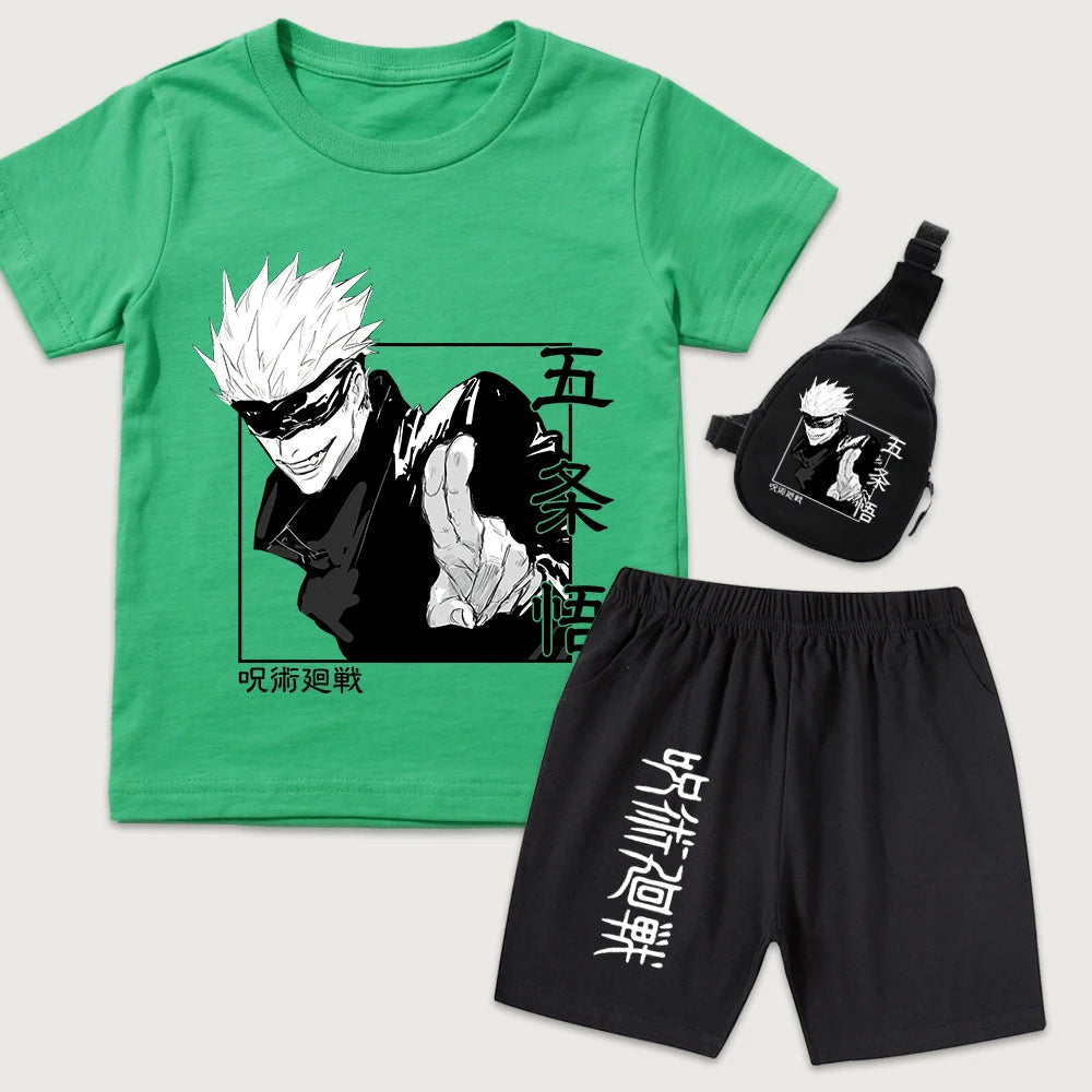 Jujutsu Kaisen Satoru Gojo Shorts Set