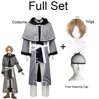 Mushoku Tensei Rudeus Greyrat Cosplay Costume