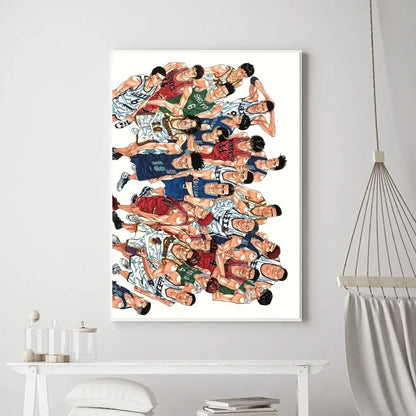 Slam Dunk Poster Print