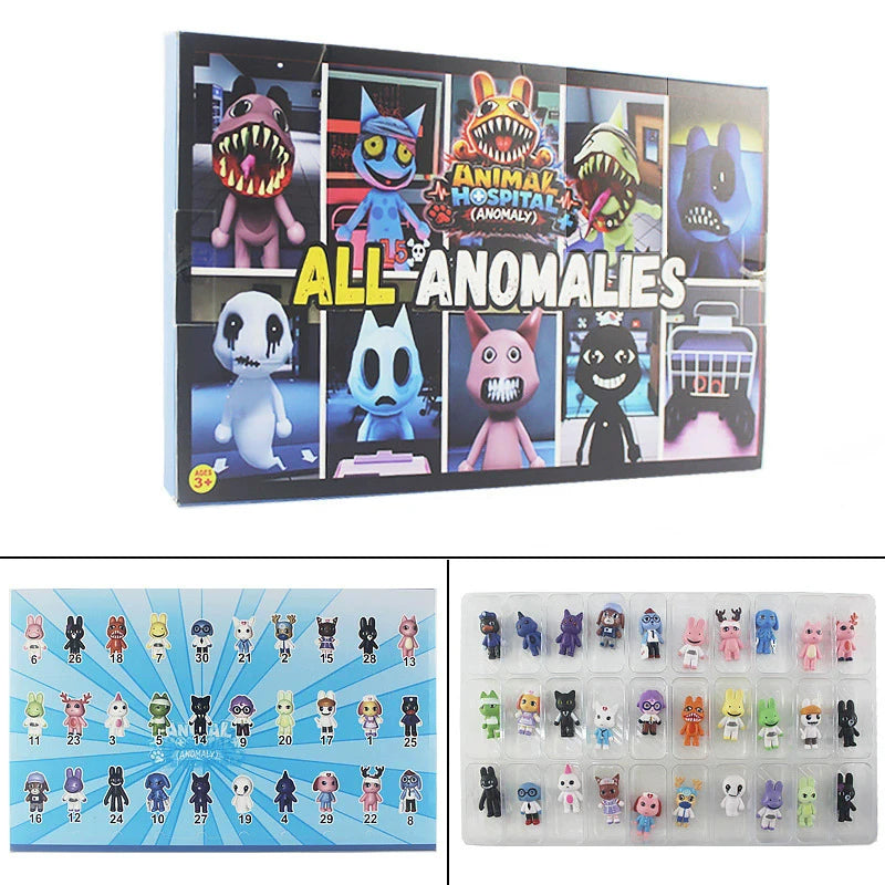 Cool Animal Hospital Action Figure Horror Game Model Toys Set