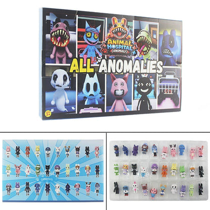 Cool Animal Hospital Action Figure Horror Game Model Toys Set