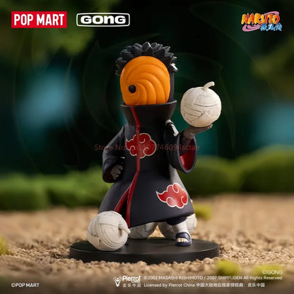 Original POP MART GONG Naruto Shippuden Akatsuki Arc Series Blind Box Trendy Toys Mystery Box Guess Action Figure Birthday Gifts