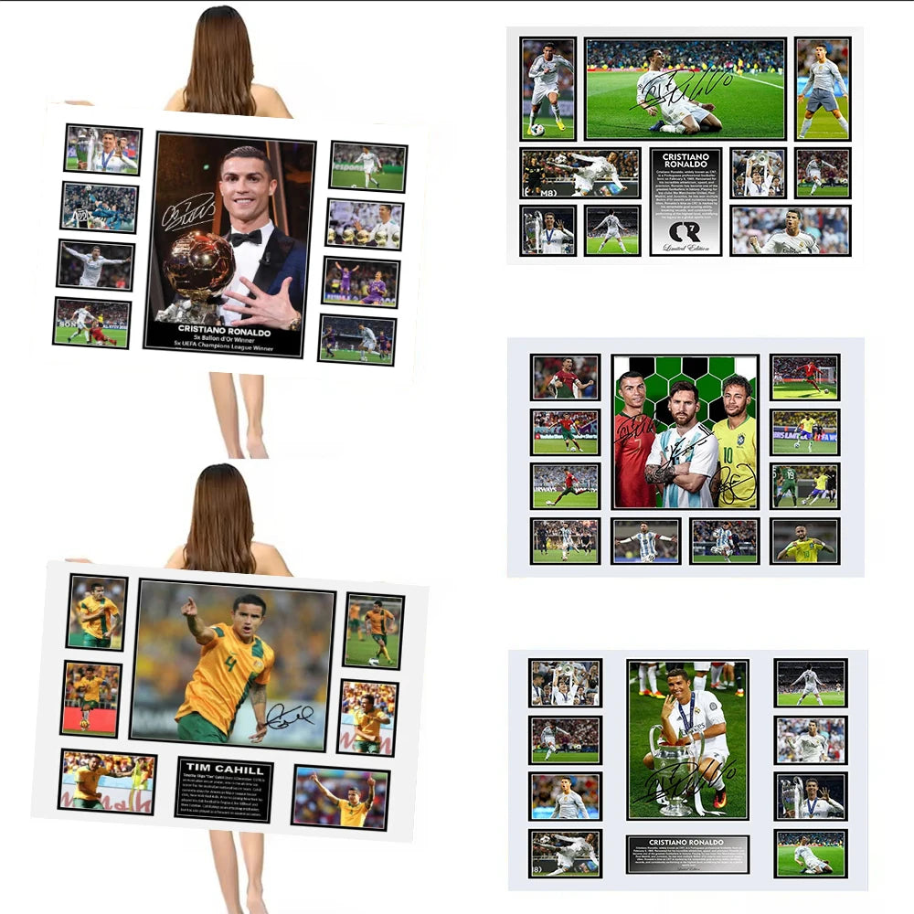 Anime Messi Canvas Poster