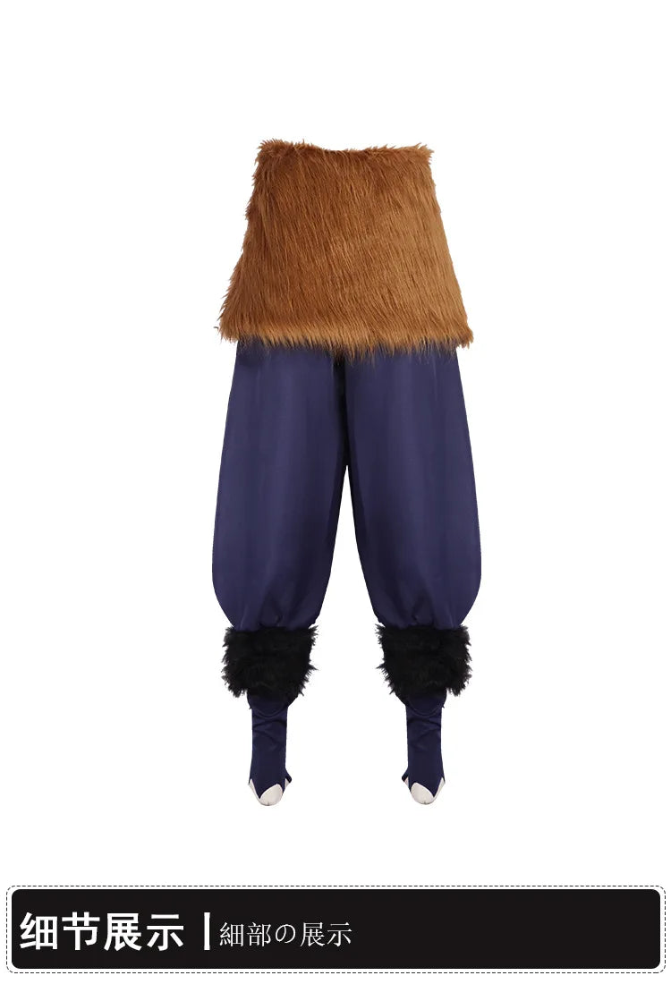 Demon Slayer Hashibira Inosuke Cosplay Costume