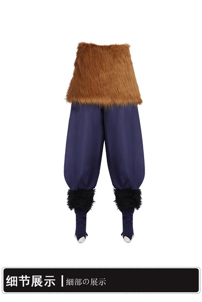 Demon Slayer Hashibira Inosuke Cosplay Costume