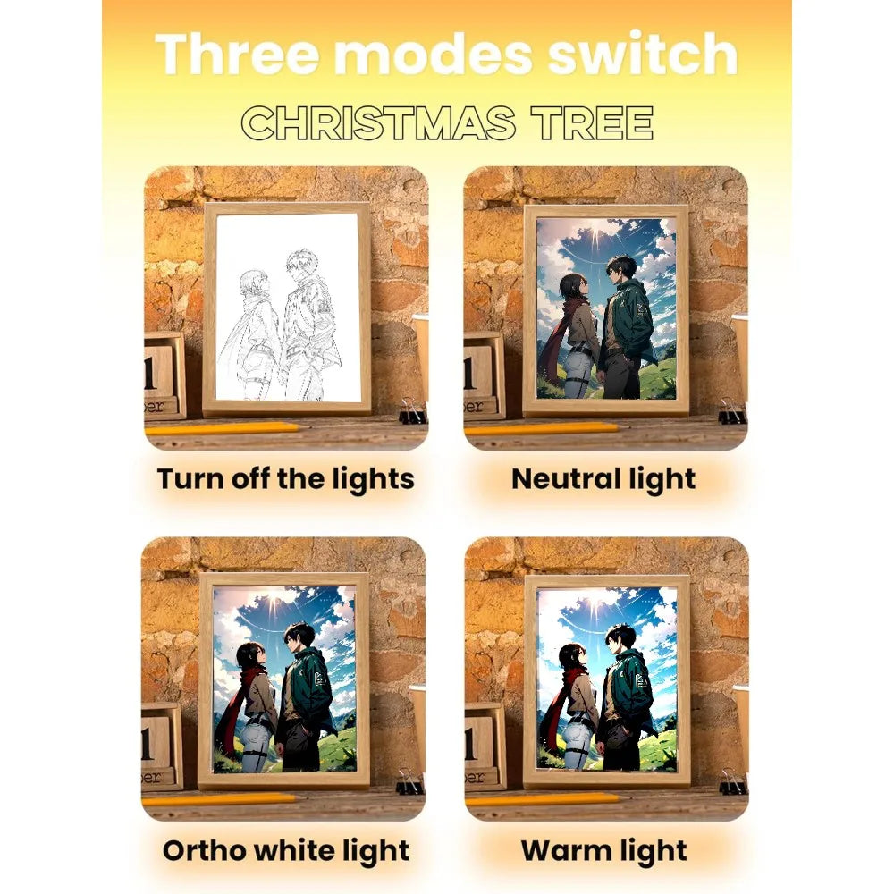 Attack On Titan Moon Lamp