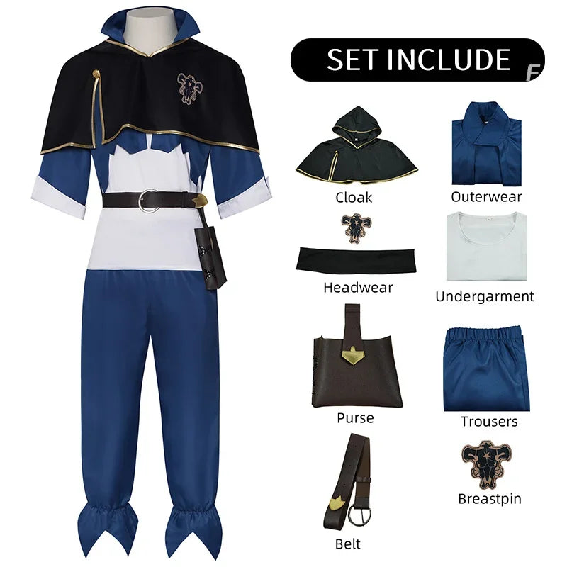 Black Clover Asta Cosplay Costume