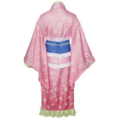 Demon Slayer Kanroji Mitsuri Kimono Costume