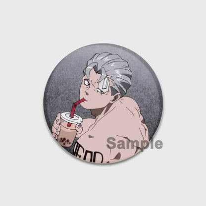 Undead Unluck Character Pin