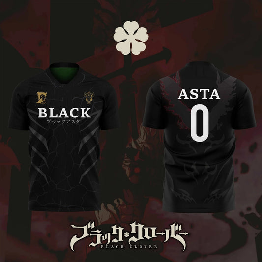 Black Clover Asta Jersey