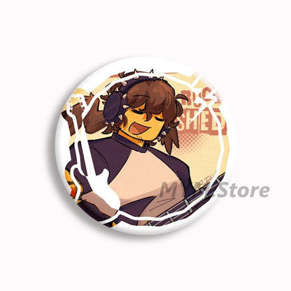 Forsaken Telamon Button Pin