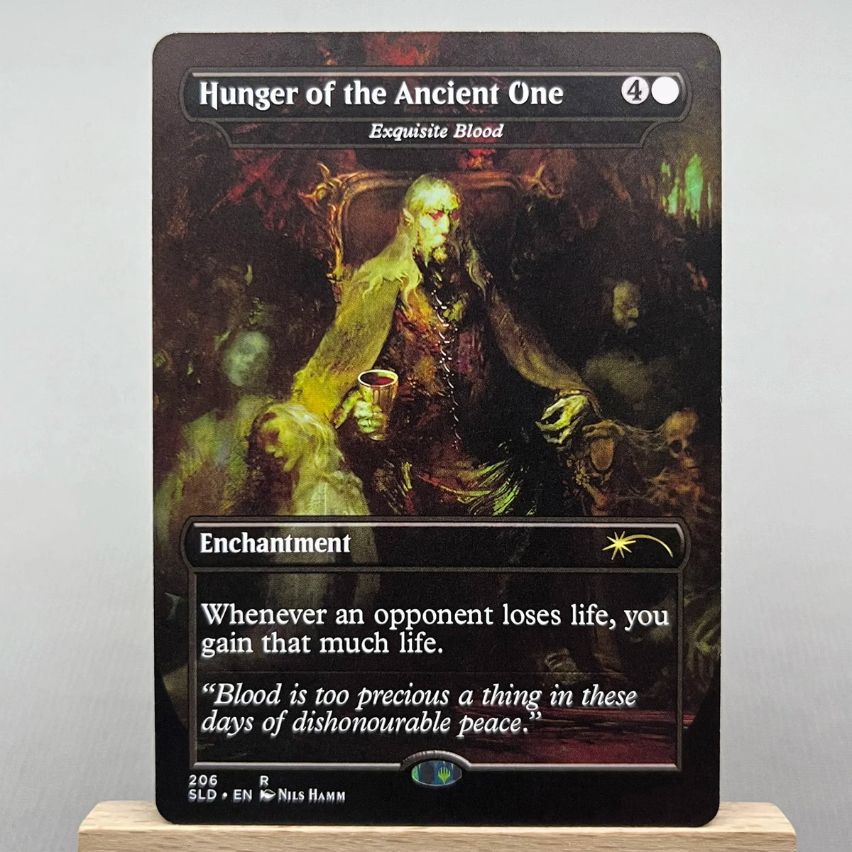 SLD HOLO2-01 TCG Cards for Home Play Proxy Lord of the Pit Ritual Mana Confluence Skullclamp Sliver Legion