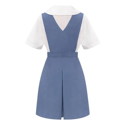 Neon Genesis Evangelion Rei Ayanami Cosplay Costume