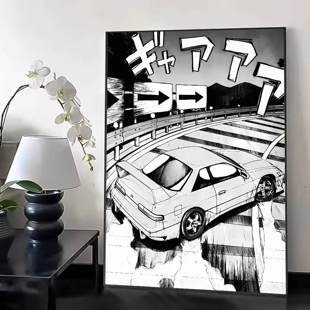 Initial D Poster Sticker